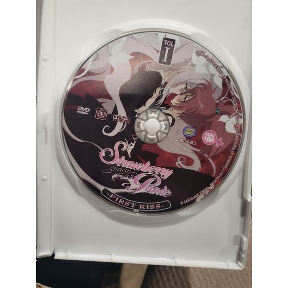 Strawberry Panic Anime DVD Vol I First Kiss - Wiith 2007 Media Blasters Booklet - Picture 4 of 5